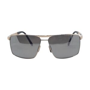 Porsche Design Gold and Gray Sunglasses TITANIUM